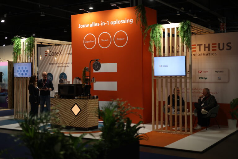 Beurs stand ICT&Logistiek Prometheus Informatics